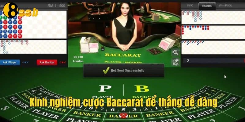 Kinh nghiệm chơi theo tỷ lệ cược baccarat hiệu quả